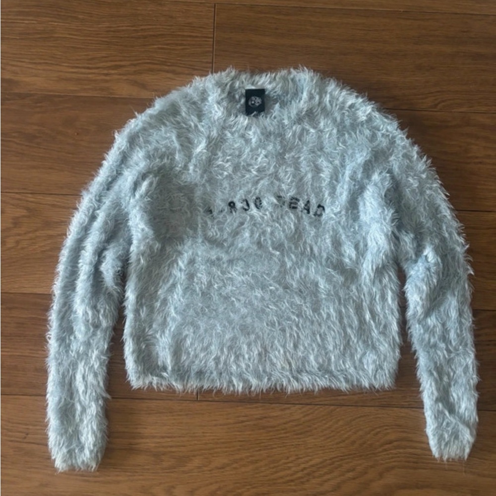 Drop Dead clothing fuzzy sweater